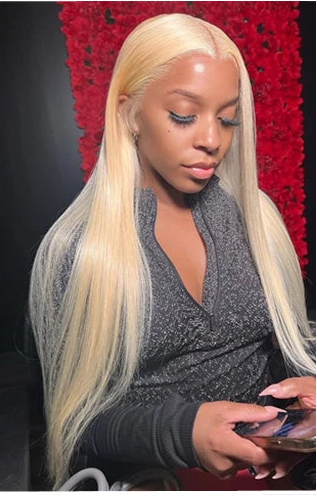 Silkwave HD Transparent 613 Blonde Straight 13x4 13x6 Lace Frontal Human Hair Wigs For Women Brazilian Colored Wig 200 Density HairStar Wigs