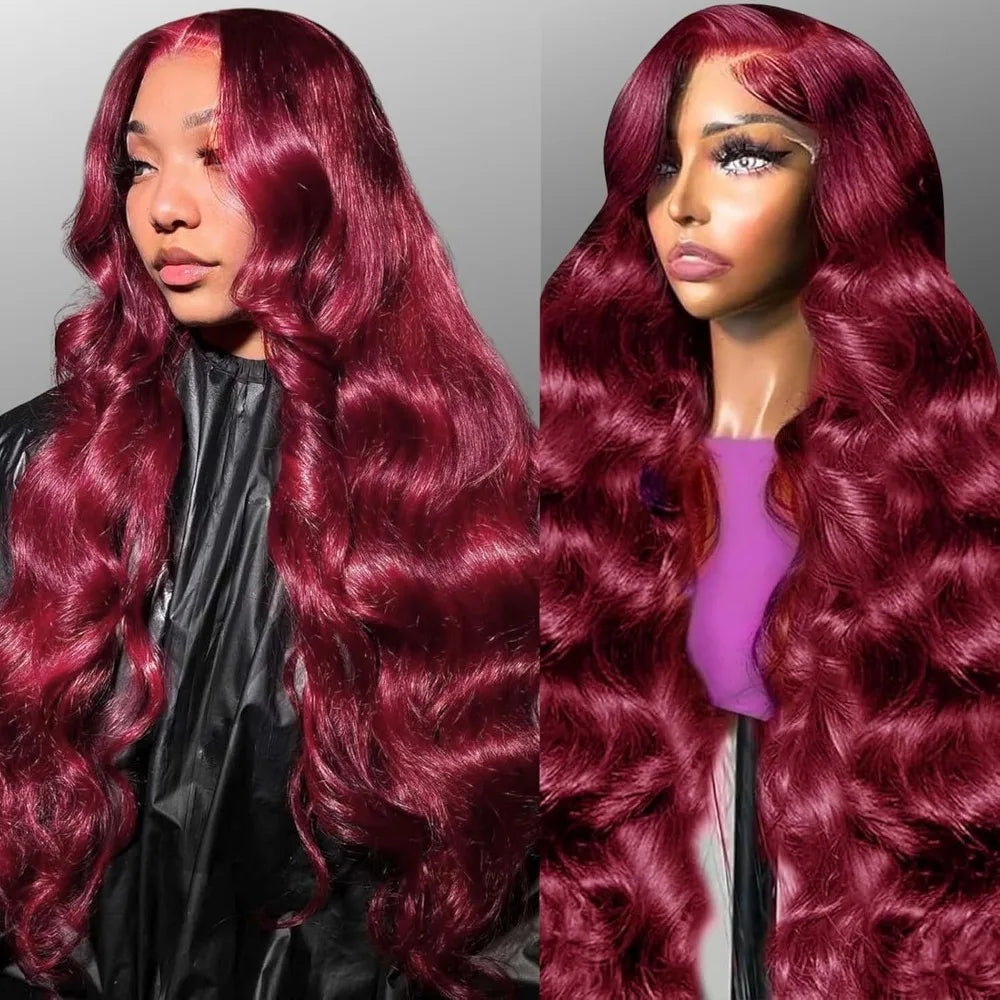 30 Inch Honey Blonde Ombre Lace Front Wig Human Hair 13x4 HD Lace Front Wig 4/27 Highlight Ombre Body Wave Lace Frontal Glueless HairStar Wigs