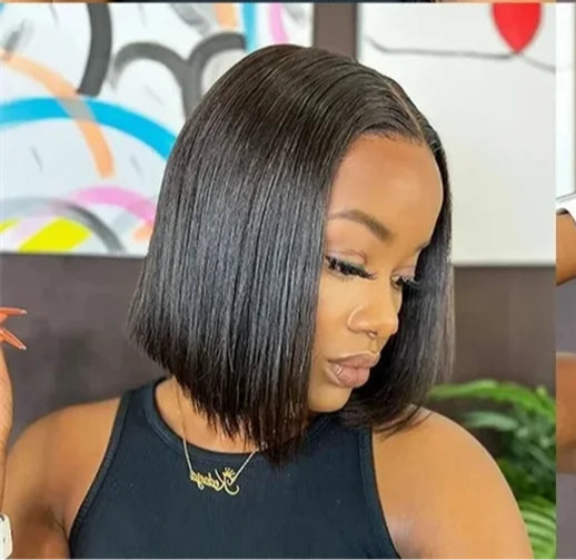 Bob Wig Human Hair 13x4 Frontal Lace Wigs for black Women HD Bob Lace Front Wigs Human Hair Glueless Wigs Pre Plucked Wig Store name: Store ID: Location: Open since: NuoCheng Store 912175204
