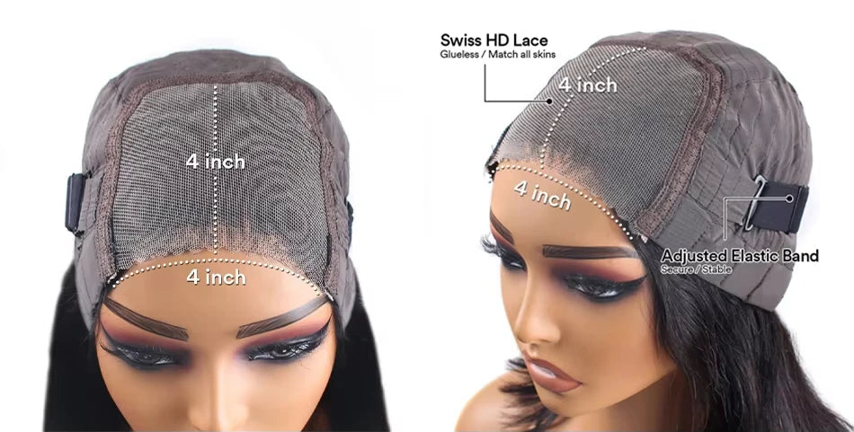 Water wave glueless preplucked 40 30 inch lace front curly wigs on sale Deep wave 5x5 hd lace frontal human hair wig wear and go Store name: Store ID: Open since: Lafino Boutique Store 1103420058