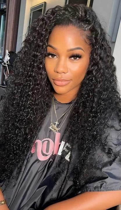Hd Lace Wigs 13x6 Human Hair Wigs Pre Plucked Curly Wigs 40 Inch Water Wave Lace Front Wig Deep Wave Lace Front Wigs Human Hair HairStar Wigs