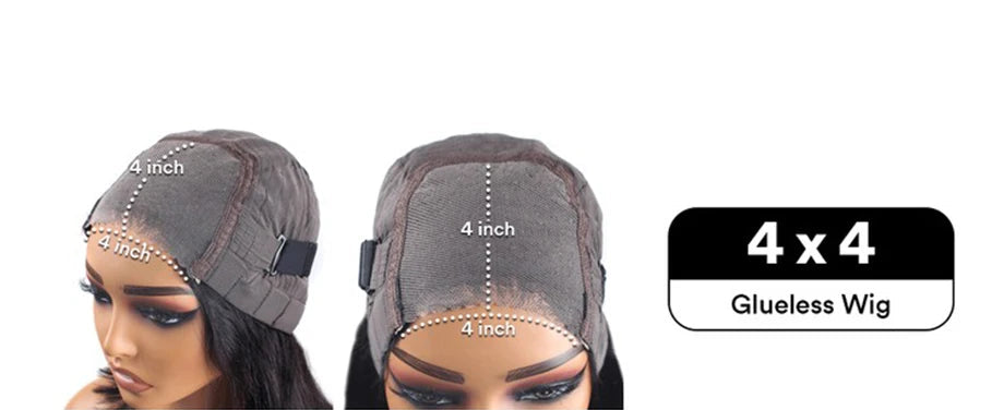 Glueless Wig Human Hair Ready To wear Pre Cut Pre Plucked 4x4 5x5 Hd Transparent Body Wave Lace Closure Wig Brazilian Wigs HairStar Wigs