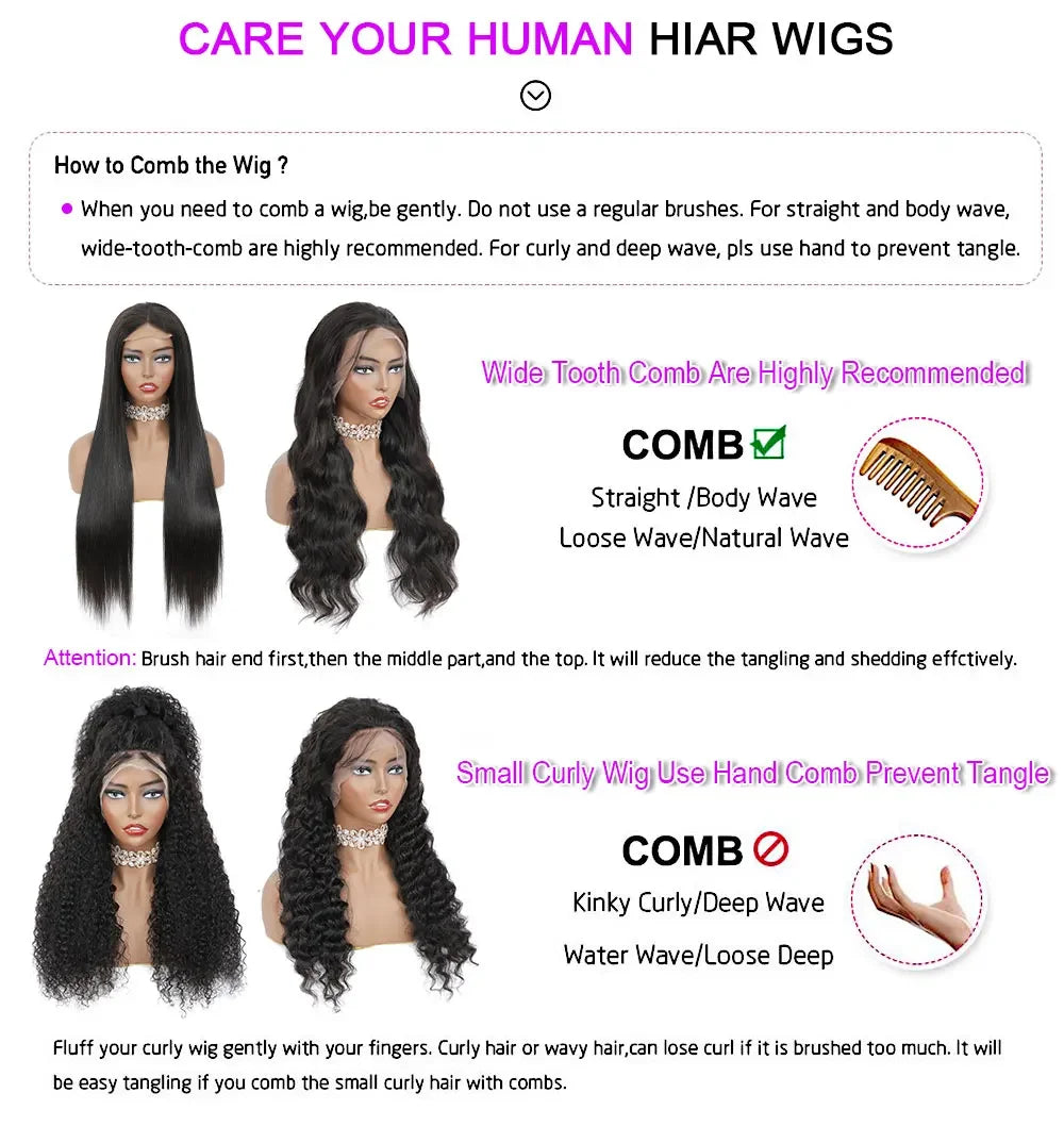 13x4 13x6 Transparent Bone Straight 30 40 Inches Lace Front Human Hair Wigs 360 Brazilian Lace Frontal Wigs For Black Women Dosacia Store Store ID 1104310464