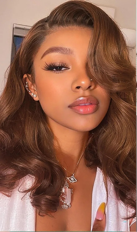 Body Wave Chocolate Brown Lace Front Wig 13x4 Lace Front Wigs 13x6 Transparent Hd Lace Frontal Wig Human Hair 100% Color #4 Wigs Lafino Wig US Store ID 1105207236