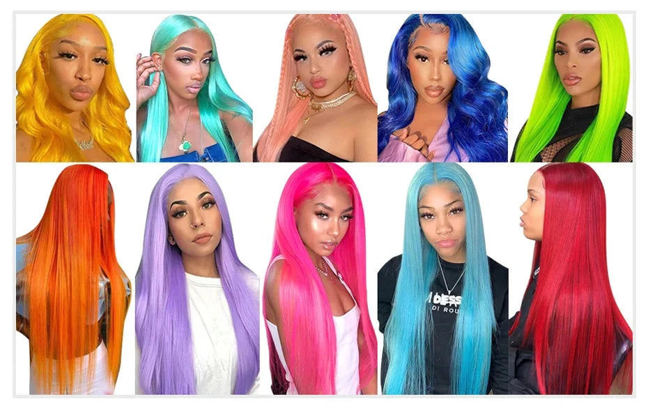 13x4 13x6 360 HD Transparent 613 Honey Blonde Color Lace Front Human Hair Wigs for Women Raw Brazilian Straight Lace Frontal Wig Hairsoboom Store 1103586186