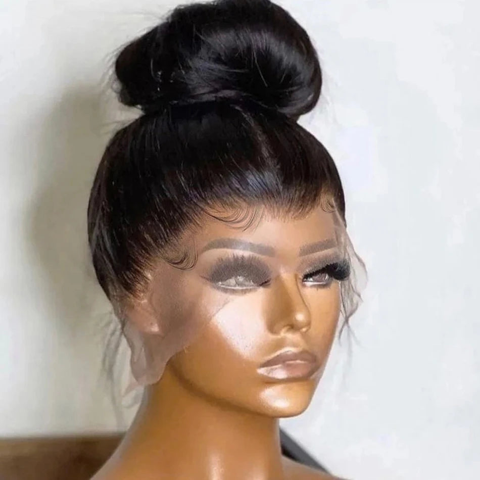 Full 360 HD Lace Frontal Human Hair Wigs PrePlucked For Women Brazilian Bone Straight 13x6 Transparent Lace Front Human Hair Wig Classyhair Store Store ID 1103578707