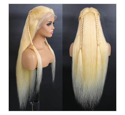 Hd Transparent 613 Blonde 13x4 13x6 360 Lace Front Human Hair Wig Pre Plucked Bone Straight Lace Frontal Wig 200 250 300 Density Diva Me Official Store 5007137