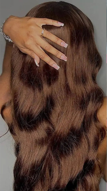 Body Wave Chocolate Brown Lace Front Wig 13x4 Lace Front Wigs 13x6 Transparent Hd Lace Frontal Wig Human Hair 100% Color #4 Wigs Lafino Wig US Store ID 1105207236