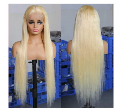 Hd Transparent 613 Blonde 13x4 13x6 360 Lace Front Human Hair Wig Pre Plucked Bone Straight Lace Frontal Wig 200 250 300 Density Diva Me Official Store 5007137