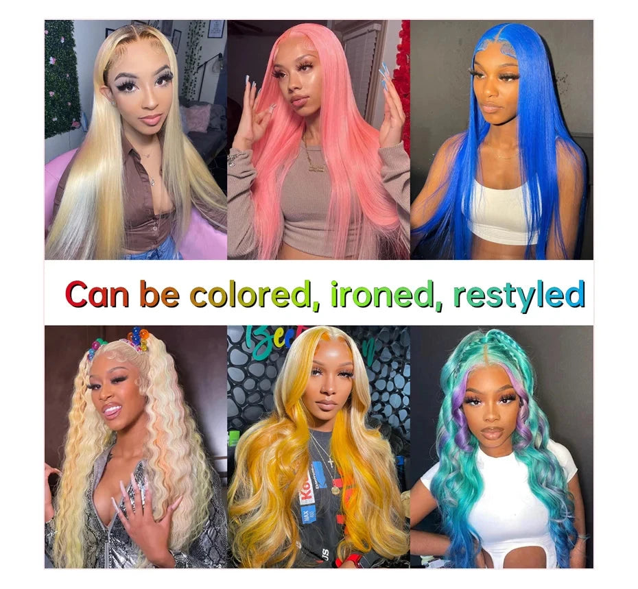 Hd Transparent 613 Blonde 13x4 13x6 360 Lace Front Human Hair Wig Pre Plucked Bone Straight Lace Frontal Wig 200 250 300 Density Diva Me Official Store 5007137