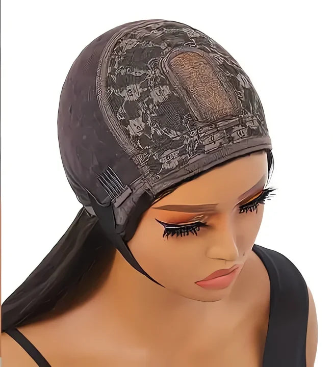 Wiggogo 3X1 Middle Part Lace Wig Bob Wigs Full Machine Made Bone Straight Human Hair Wigs With Bangs Short Bob Human Hair Wigs Wiggogo US Store Store ID 1103570610