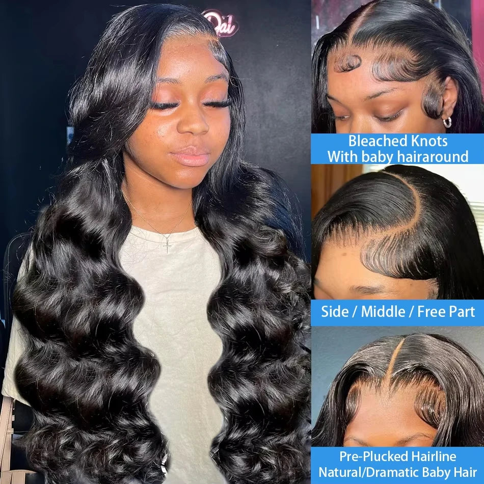 Varlea Body Wave 13x6 Hd Lace Frontal Wig Loose Body Wave 13x4 Lace Front Wig Human Hair Black Wig 38 40 Inch Brazilian Hair Store name Varlea US Store Store ID 1103575562