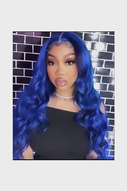 Wig Body Wave HD Lace 13x6 – Dark Blue – Deep Sea Theory
