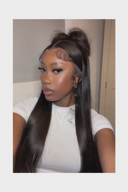 Wig Bone Straight HD Lace 13x6 – Natural 1B – Silk Voltage