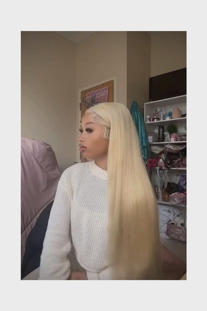 613 Blonde Body Wave Wig – HD Lace 13x6 – Heat Signal