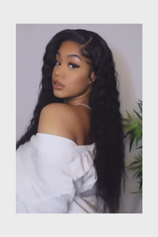 7x6 Glueless Burmese Curly Wigs HD Transparent Lace Frontal Wigs With Spiral End Burmese Curly Human Hair Wigs 220% Density